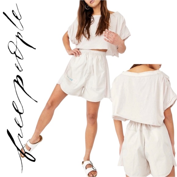 Free People Other - NWT Free People Perfect Pima Boxer Set Size: Small top & bottom